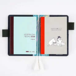 Hobonichi 2027 Accessories: Moomin - Hobonichi Graph Notebook (A6) - Moomin