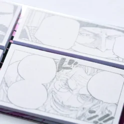 Hobonichi 2026 Accessories: ONE PIECE Magazine - Sparkling Silver Sticky Notes (Old Guys)