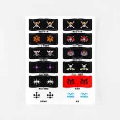 Hobonichi 2026 Accessories: ONE PIECE Magazine - Pirate Flag Index Stickers