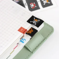 Hobonichi 2026 Accessories: ONE PIECE Magazine - Pirate Flag Index Stickers