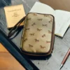 Hobonichi 2026 Accessories: Small Drawer Pouch (Bow & Tie - Galloping Horses)
