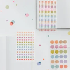 Hobonichi Accessories: TSUKI no IRO - Transparent Dot Stickers (6mm)