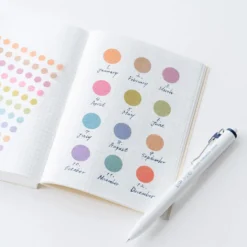 Hobonichi Accessories: TSUKI no IRO - Transparent Dot Stickers (3.5mm)