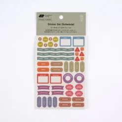 Hobonichi Accessories: TSUKI no IRO - Sticker Set (Schedule)