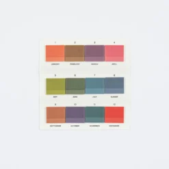 Hobonichi 2027 Accessories: TSUKI no IRO - Translucent Sticky Notes (Tiles)
