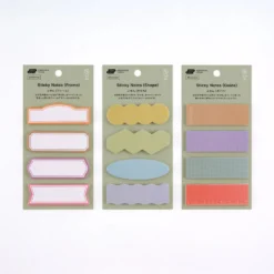 Hobonichi Accessories: TSUKI no IRO - Sticky Notes (Frame)