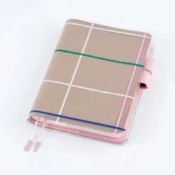 Hobonichi 2027 Accessories: Yoshie Watanabe - Cover on Cover for A5 Size (Dotted Plaid)