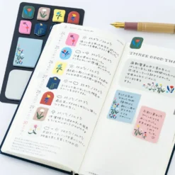 Hobonichi 2027 Accessories: Yoshie Watanabe - Sticky Notes (Petit Bloom)