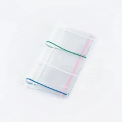 Hobonichi 2027 Accessories: Yoshie Watanabe - Clear Cover for Weeks (Dotted Plaid)