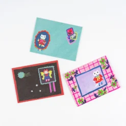 Hobonichi 2026 Accessories: Yumi Kitagishi - White Cat’s Mini Letter Set