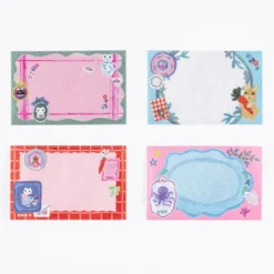 Hobonichi Accessories: Yumi Kitagishi - Sticky Note Roll - White Cat’s Table Decorations