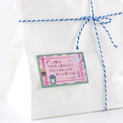 Hobonichi Accessories: Yumi Kitagishi - Sticky Note Roll - White Cat’s Table Decorations