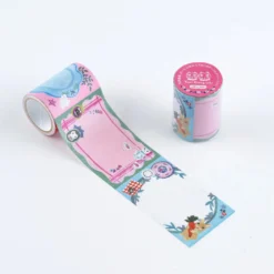 Hobonichi Accessories: Yumi Kitagishi - Sticky Note Roll - White Cat’s Table Decorations