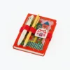Hobonichi 2027 Accessories: Yumi Kitagishi - Book Band with Charm (White Cat)
