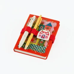 Hobonichi 2027 Accessories: Yumi Kitagishi - Book Band with Charm (White Cat)