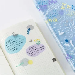 Hobonichi 2026 Accessories: Yuri Sanae - Layering Stickers (Forest Lake)
