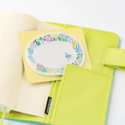 Hobonichi 2026 Accessories: Yuri Sanae - See-Through Sticky Notes (Forest Lake)