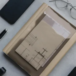 Hobonichi A5 Cousin Cover: Alettone - Gray