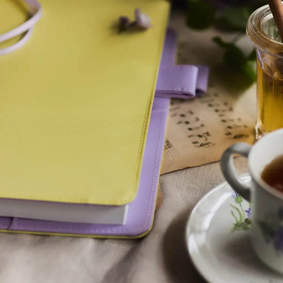 Hobonichi 2026 A5 Cousin Cover: Colors - Honey Lilac