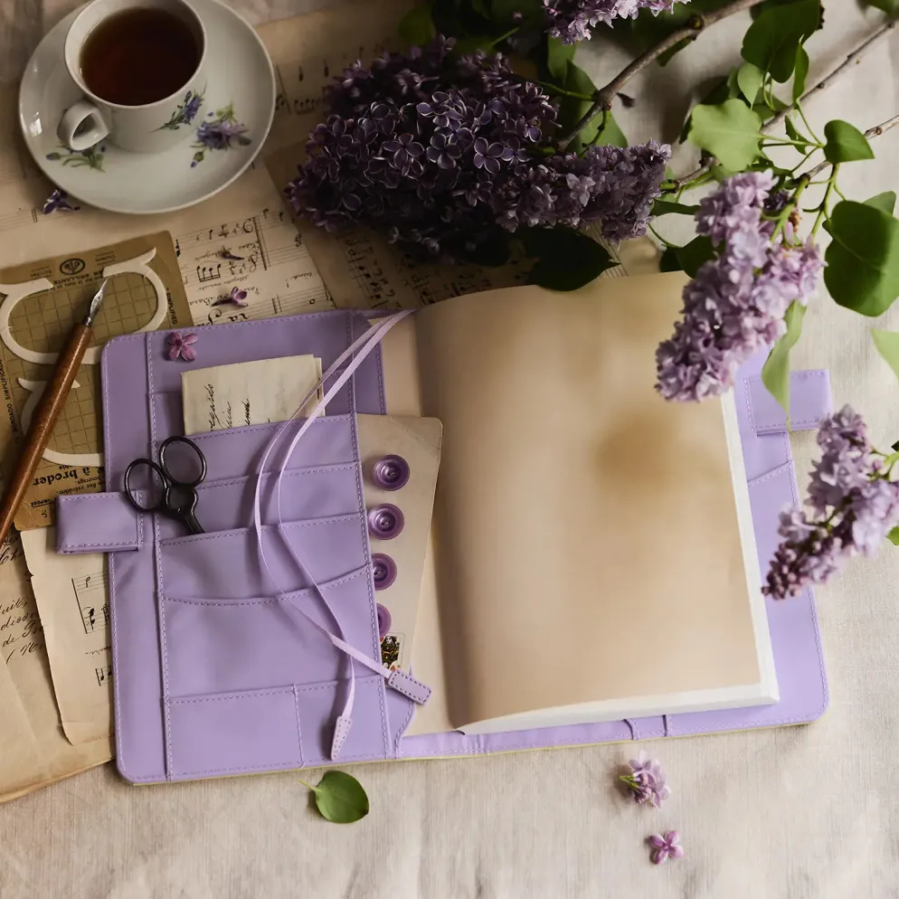 Hobonichi 2026 A5 Cousin Cover: Colors - Honey Lilac