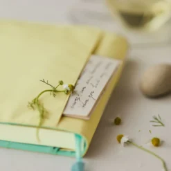 Hobonichi 2026 A5 Cousin Cover: Colors - Chamomile Mint
