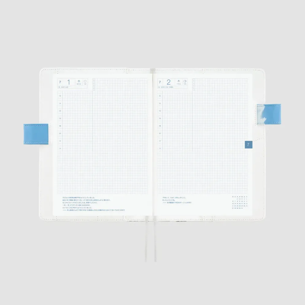 Hobonichi 2026 A5 Cousin Cover: Kyohei Sakaguchi - Field Sky
