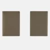 Hobonichi 2026 A5 Cousin Cover: Leather - Taut (Gray & Light Blue)