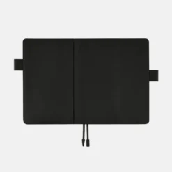 Hobonichi A5 Cousin Cover: Leather - TS Basic - Black