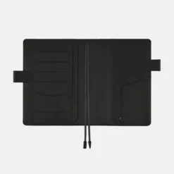 Hobonichi A5 Cousin Cover: Leather - TS Basic - Black