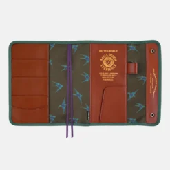 Hobonichi 2027 A5 Cousin Cover: Natal Design - Hello New Day! (Retro Stripe)