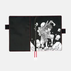 Hobonichi 2026 A5 Cousin Cover: One Piece Magazine - Straw Hat Luffy (Black)