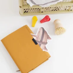Hobonichi A5 Cousin Cover: Tragen - Mustard
