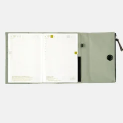 Hobonichi A5 Cousin Cover: Tragen - Oakmoss