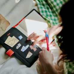 Hobonichi A5 Cousin Cover: Yumi Kitagishi - White Cat’s Daily Life