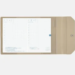 Hobonichi A6 Planner Cover: Alettone - Gray