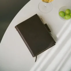 Hobonichi 2027 A6 Planner Cover: Arts&Science - Wax Coating Kip
