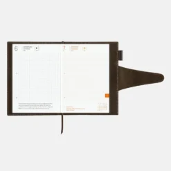 Hobonichi 2027 A6 Planner Cover: Arts&Science - Wax Coating Kip