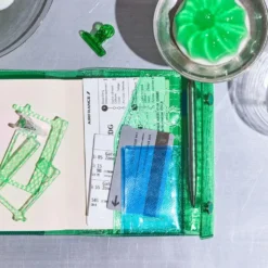 Hobonichi 2027 A6 Planner Cover: beautiful people - Nothing to Hide (Green)