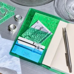 Hobonichi 2027 A6 Planner Cover: beautiful people - Nothing to Hide (Green)