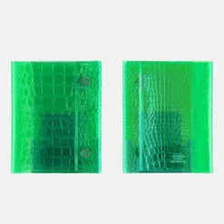 Hobonichi 2027 A6 Planner Cover: beautiful people - Nothing to Hide (Green)