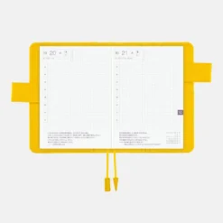 Hobonichi 2027 A6 Planner Cover: Colors - Fresh Citron