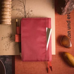 Hobonichi 2027 A6 Planner Cover: Colors - Bordeaux Teracotta