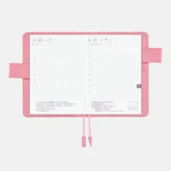 Hobonichi 2027 A6 Planner Cover: Colors - Blue Parasol