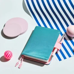 Hobonichi 2027 A6 Planner Cover: Colors - Blue Parasol