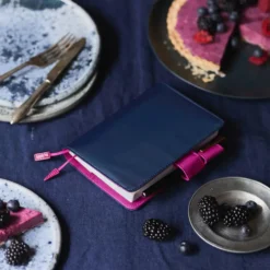 Hobonichi 2026 A6 Planner Cover: Colors - Mystic Berry
