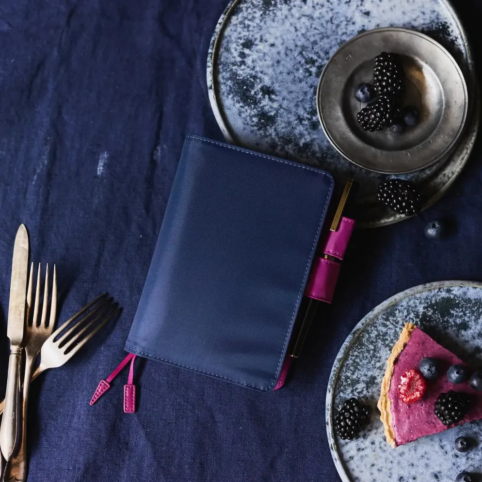 Hobonichi 2026 A6 Planner Cover: Colors - Mystic Berry