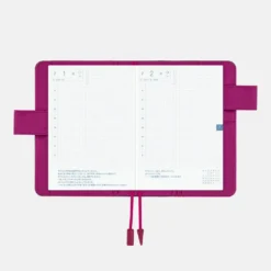 Hobonichi 2026 A6 Planner Cover: Colors - Mystic Berry