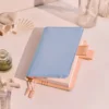 Hobonichi 2026 A6 Planner Cover: Colors - Powder Blue Shell