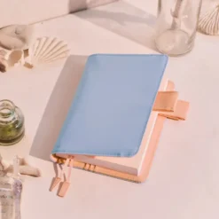 Hobonichi 2026 A6 Planner Cover: Colors - Powder Blue Shell