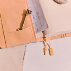 Hobonichi 2026 A6 Planner Cover: Colors - Powder Blue Shell